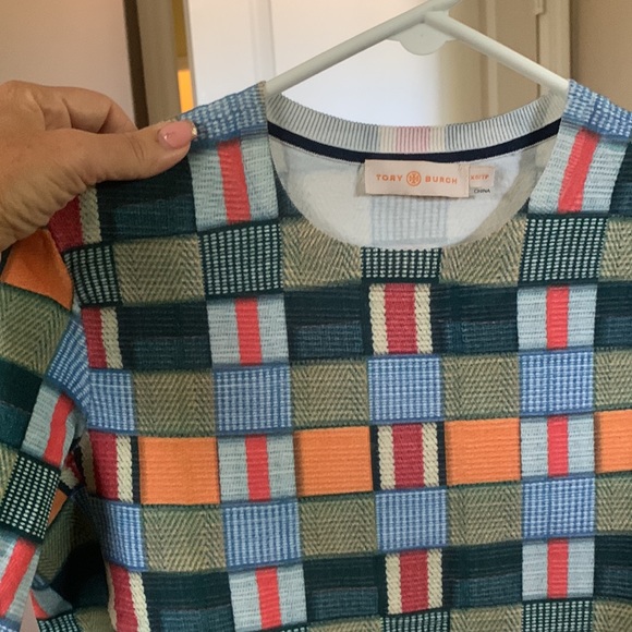 Tory Burch color block sweater - Picture 4 of 4